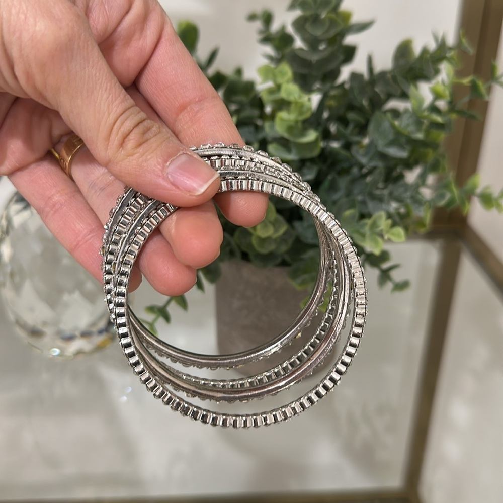 Rhinestone bangles - Picture 5 of 8
